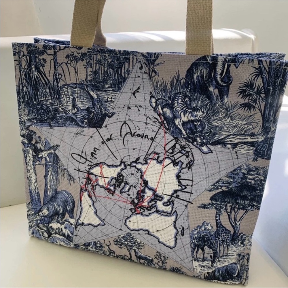 Dior Gift Around The World  Tote Bag